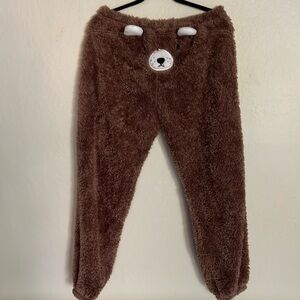 Bear butt cozy PJ bottoms